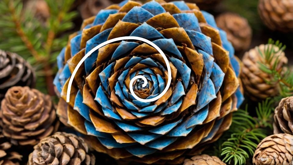 Fibonacci and pinecone