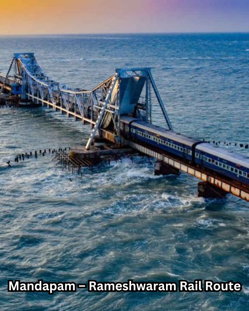 Mandapam – Rameshwaram Rail Route