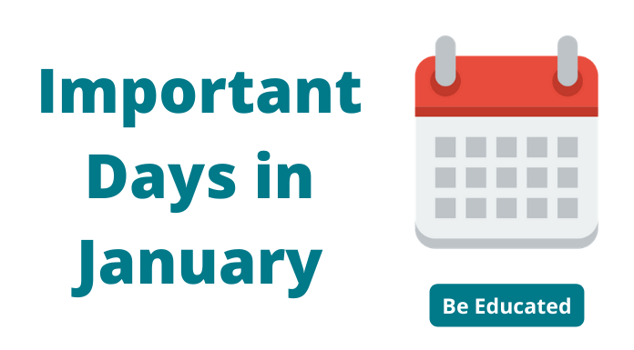 Important days in january