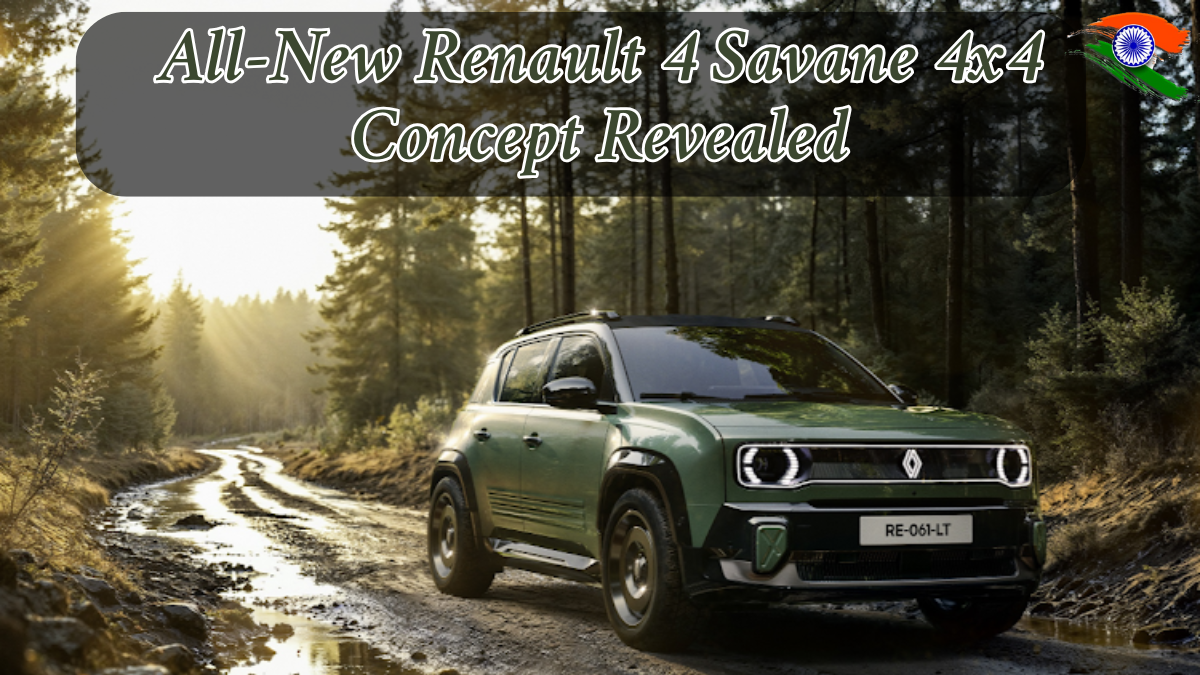 Renault 4 Savane 4X4 EV Concept